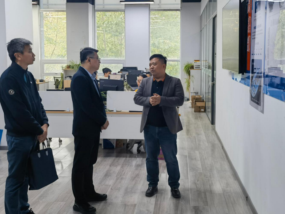 访企问需聚人才 产才融合促创新，大兴区产促中心赴北京天玑科技开展人才走访调研(图1)